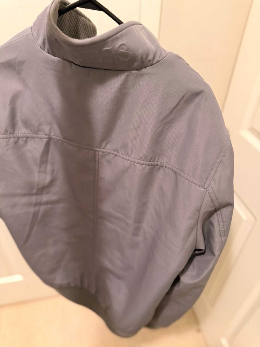Light Gray Bomber Jacket